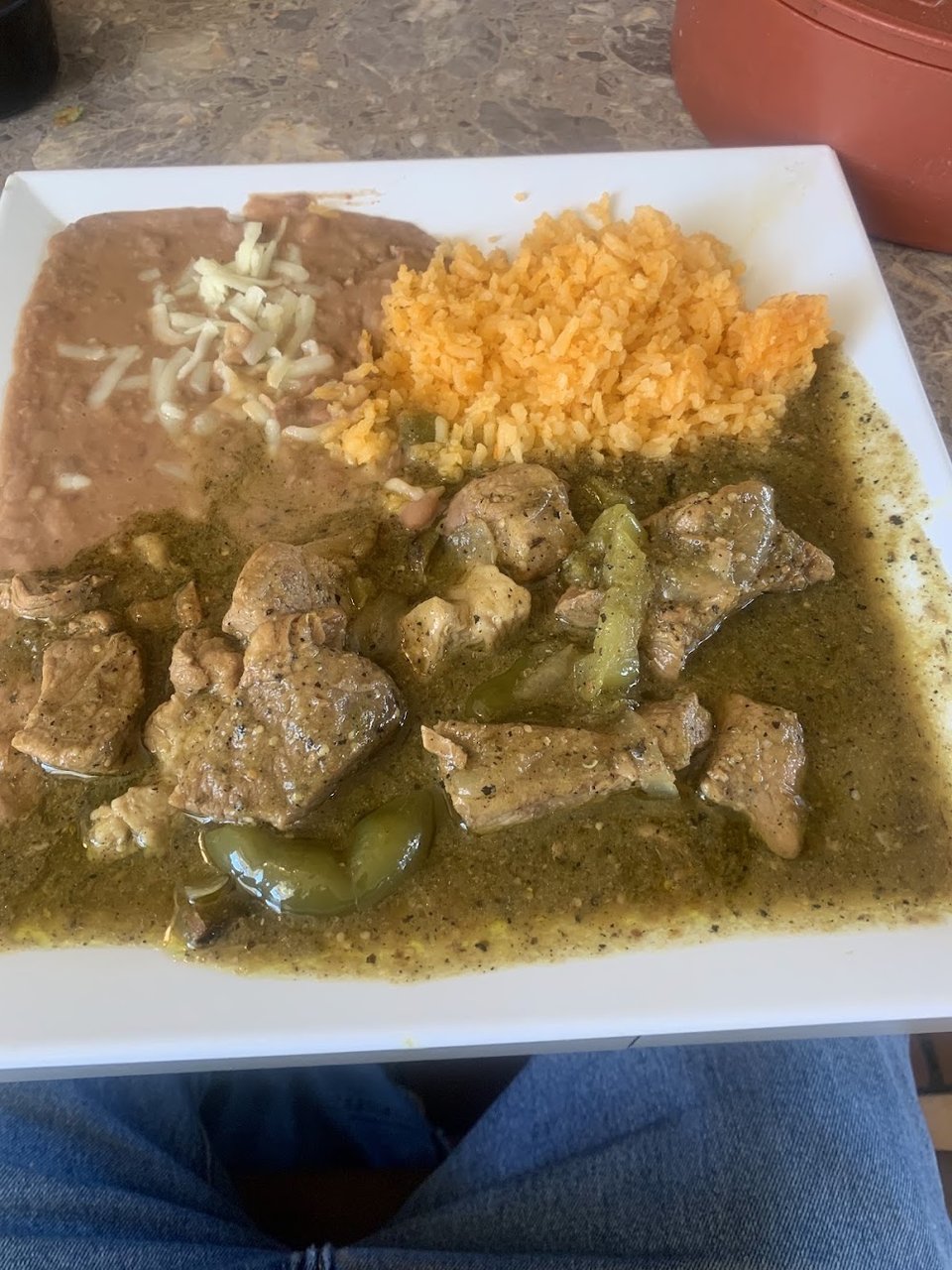 Chile Verde Plate